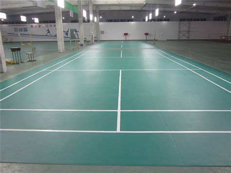 专业的羽毛球场塑胶地板价格是多少？北京优尚