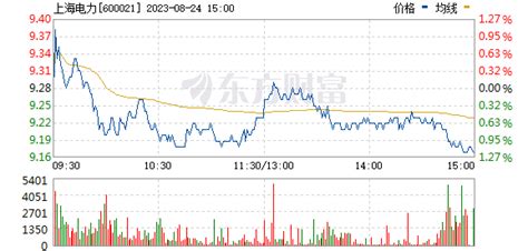 上海电力股票_数据_资料_信息 — 东方财富网