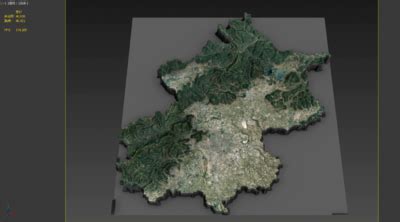 造物云头条-北京为啥是六朝古都，看完这个3D地形图你就知道了-在线3D营销设计 - 造物云