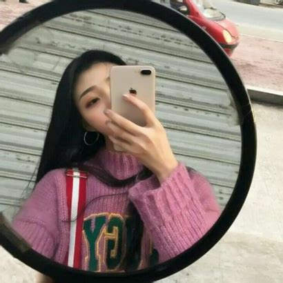 小镜子非主流女生头像
