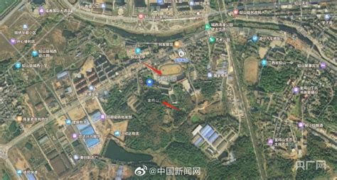 胡鑫宇遗体被发现 地图显示金鸡山在致远中学附近_手机新浪网