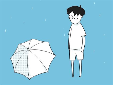 下雨天、黄雨伞，还有好看的男女主角～|男女主角|韩剧_新浪新闻