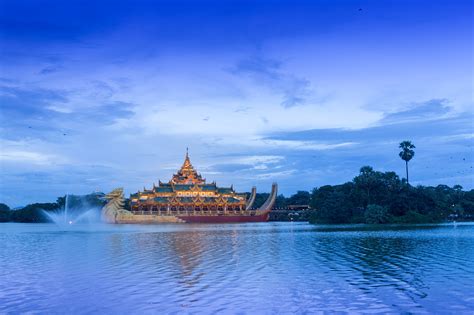 缅甸著名旅游景点茵莱湖风光高清图片下载-正版图片500898450-摄图网