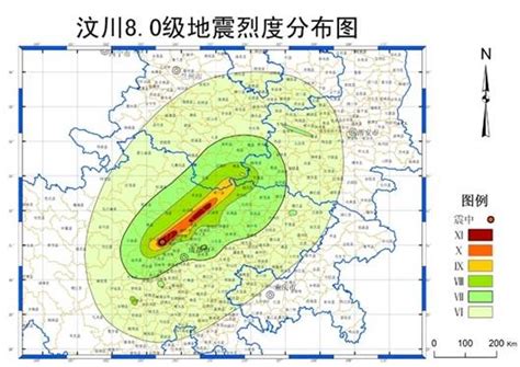 科学网—中国地震局：汶川8.0级地震烈度分布图 - 陈龙珠的博文