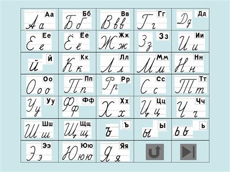 俄语字母手写体和印刷体对照表_word文档在线阅读与下载_无忧文档
