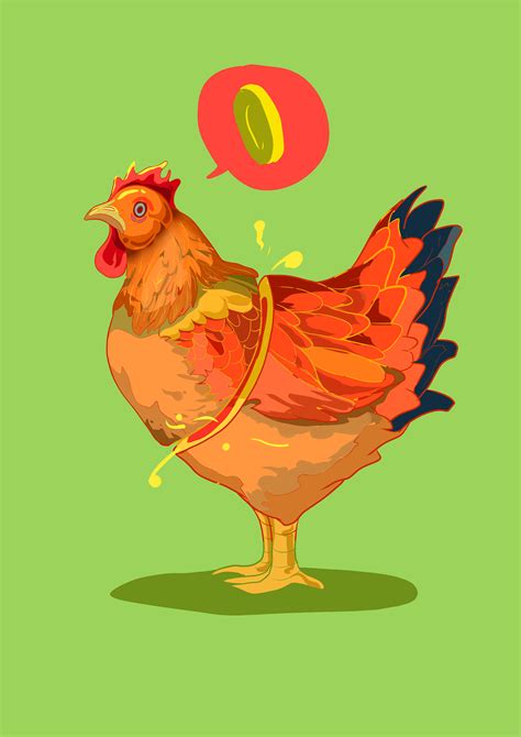（娃他妈）画只小鸡迎新春|插画|商业插画|娃他妈 - 原创作品 - 站酷 (ZCOOL)