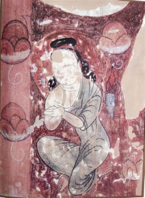 武威天梯山石窟壁画中的女性，绝美惊艳！凤凰网甘肃_凤凰网