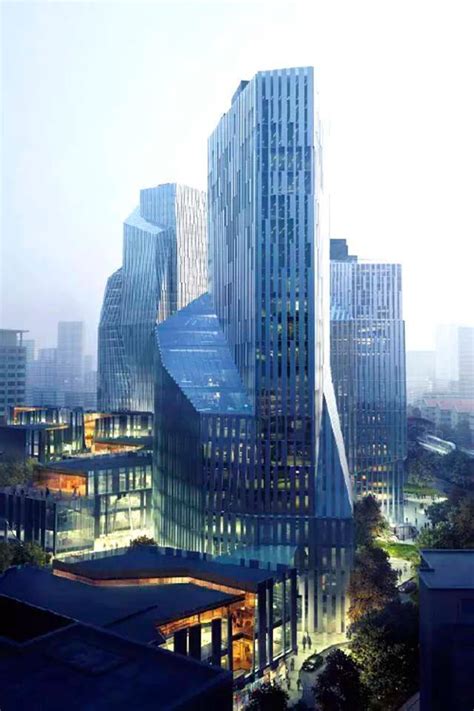 IM SHANGHAI长宁国际甲级写字楼山水设计-北京沃野建筑规划设计有限责任公司