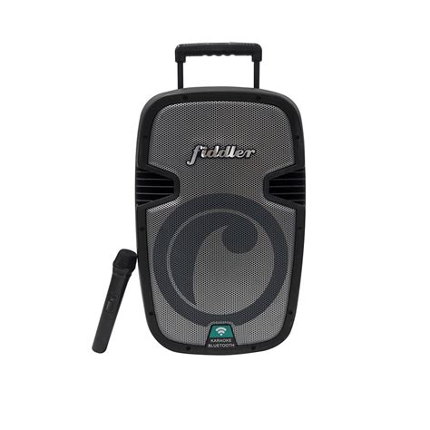 Parlante Karaoke Fiddler FD-13805 Bluetooth Negro ️ Mejor Precio ...