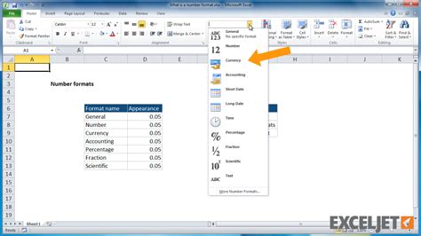 Custom Excel number format