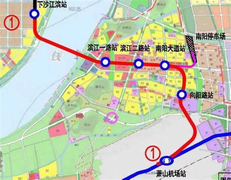 杭州地铁1号线三期线路图（完整版+规划图）- 杭州本地宝