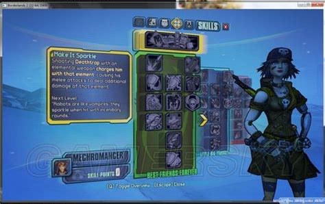 《无主之地2》机械术士盖姬怎么加点？无主之地机械术士盖姬攻略 - 游戏电竞网