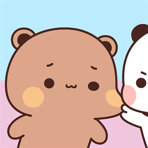 非主流熊猫情侣头像