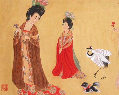 仕女图图片