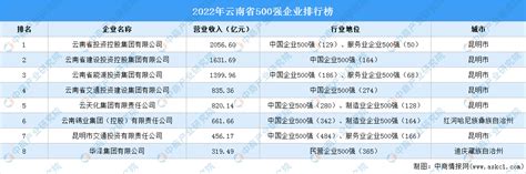 2018云南企业100强榜单出炉 你Pick的企业在不在榜上_云南网