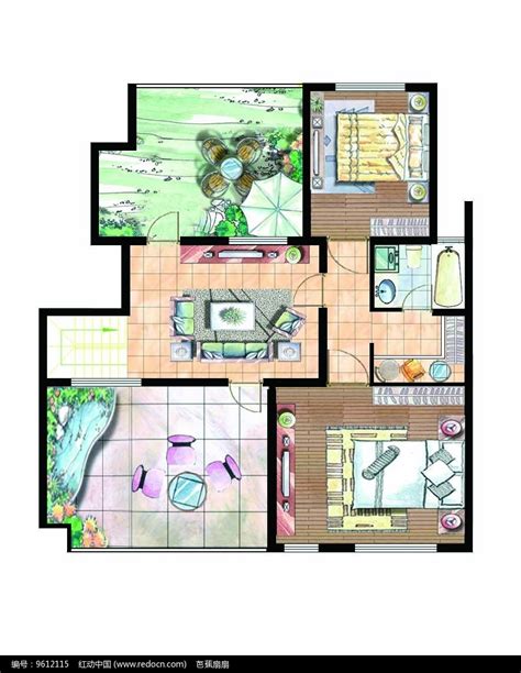 画出自己家的平面图,画自己家的平面图,自己家的平面图怎么画(第6页)_大山谷图库