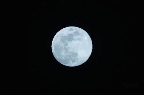 蓝月亮现身万圣节上空，为节日增添了不少神秘感 - 必经地旅游网