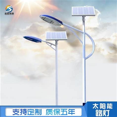 甘肃武威6米80瓦双臂太阳能路灯-2021全新价格-一步电子网