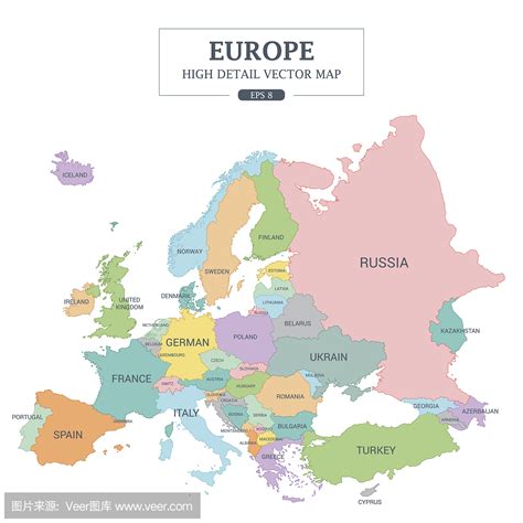欧洲地图英文版_欧洲国家地图英文_微信公众号文章