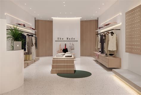 服装店设计|空间|室内设计|liuwanglun - 原创作品 - 站酷 (ZCOOL)