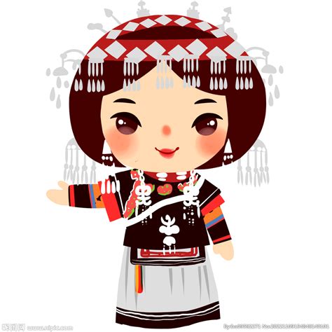 彝族动漫头像女生温柔