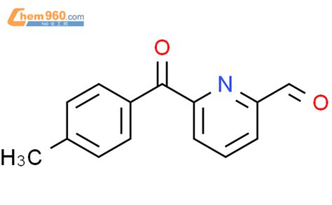 94071-17-7,2-Pyridinecarboxaldehyde,6-(4-methylbenzoyl)-化学式、结构式、分子式、mol ...
