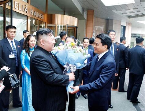 越通社：朝鲜最高领导人金正恩离开河内，乘专列返回朝鲜
