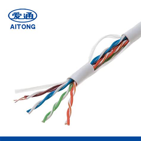 厂家直供非屏蔽纯铜网线UTP0.5无氧纯铜双绞线CAT5e超五类网线-阿里巴巴