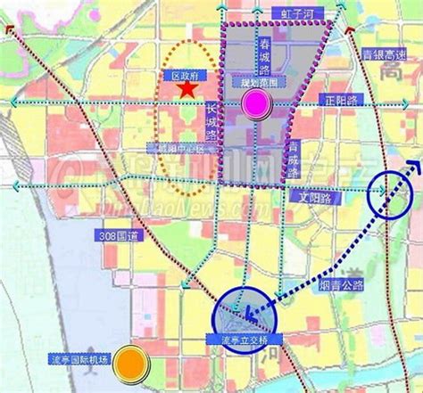 城阳区209省道北文化活动中心项目规划及建筑方案批前公示 总用地面积7320㎡-半岛网