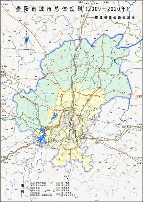 贵阳行政区划图图片