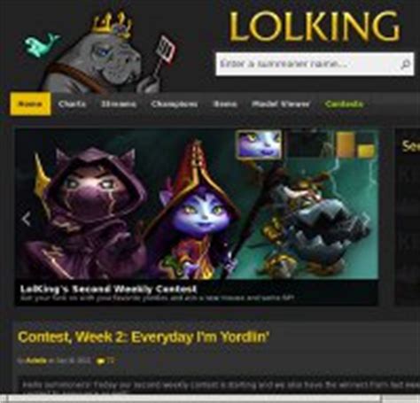 2 Great Sites For League Of Legends Statistics & Analysis