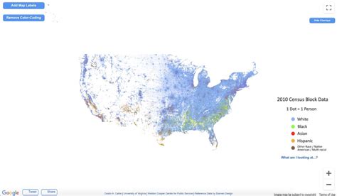 美国各种族人口分布图（2000年数据） - 堆糖，美图壁纸兴趣社区
