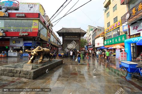 广州,龙眼洞,龙洞步行街,城镇风貌,建筑摄影,摄影素材,汇图网www.huitu.com