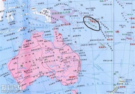 太平洋地图图片