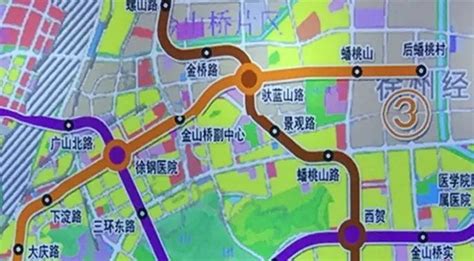徐州地铁3号线二期规划沿途站点一览（附图）-徐州交通政策