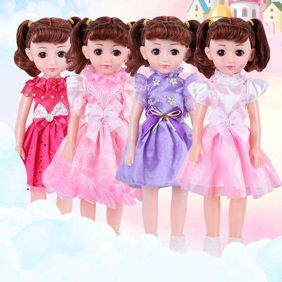 芭比娃娃儿童玩具智能仿真会说话会唱歌的娃娃套装女孩过家家玩具_拼多多返利优惠券 - 一起惠返利网_178hui.com