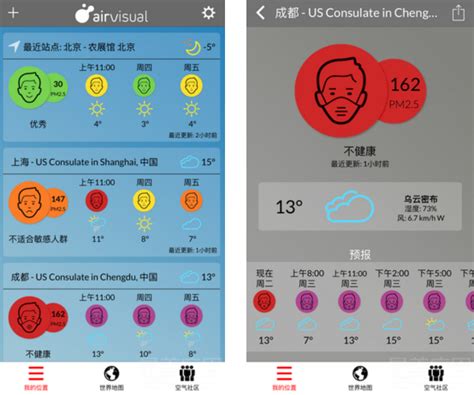 AirVisual - 全球空气质量指数预测 ＃iOS - 知乎