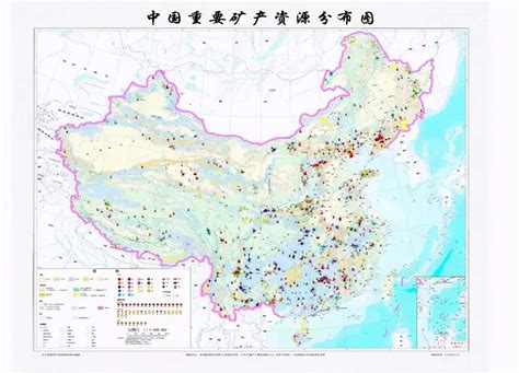 中国矿产分布图 全国主要能源矿产分布情况_华夏智能网