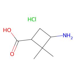 Cas(92812-22-1), 顺式-3-氨基-2,2-二甲基环丁烷羧酸盐酸盐-阿拉丁试剂, ,cis-3-amino-2,2 ...