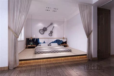 地台床卧室装修设计效果图-家装效果图_装一网装修效果图