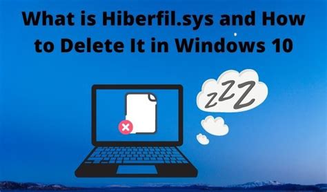 Hiberfil.sys: How to disable and re-enable hibernation — How To Fix Guide