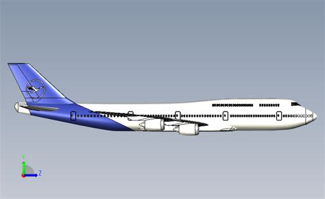 【飞行模型】波音747客机模型3D图纸 Solidworks设计 IGS STEP格式 飞机建模 - 知乎