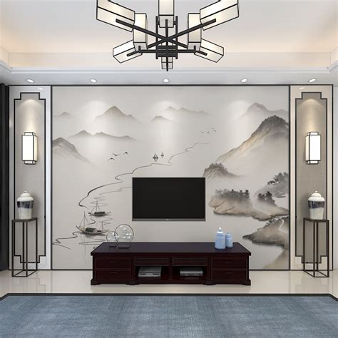 3D电视背景墙壁纸壁画客厅家和富贵8D水晶壁纸卧室墙纸壁画背景墙-阿里巴巴
