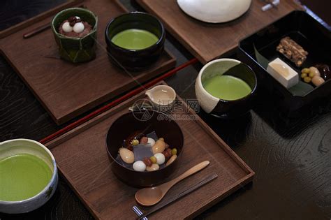 日式抹茶甜品高清图片下载_红动中国