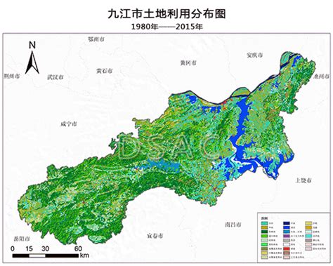 九江市土地利用数据-土地资源类数据-地理国情监测云平台