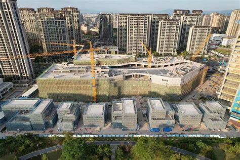 漳州西湖大型商业综合体——三宝广场项目建设稳步推进