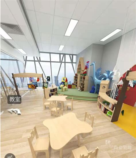 儿童艺术教育培训机构设计|空间|室内设计|港润设计 - 原创作品 - 站酷 (ZCOOL)
