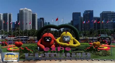 张掖绿色产品亮相第二届中国国际消费品博览会