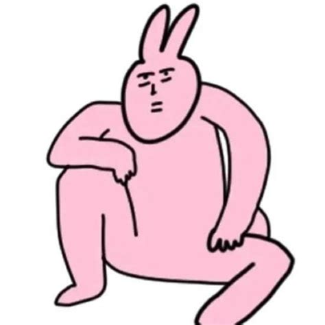 粉红兔表情包 - 堆糖，美图壁纸兴趣社区