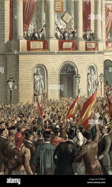 Glorious revolution in spain 1868 hi-res stock photography and images ...